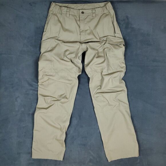 Vertx Pants Mens 34x36 Khaki VTX8000DT Tactical Cargo Ripstop Polyester Blend - Picture 1 of 12
